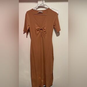 Abercrombie & Fitch Slit Maxi Dress Size S